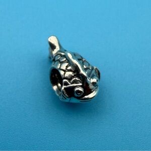 Pandora Authentic Happy Fish Retired Sterling Silver Ale Charm Vintage